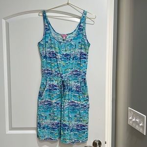Lilly Pulitzer slip over summer dress!